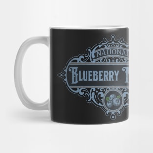 Vintage National Blueberry Month Mug